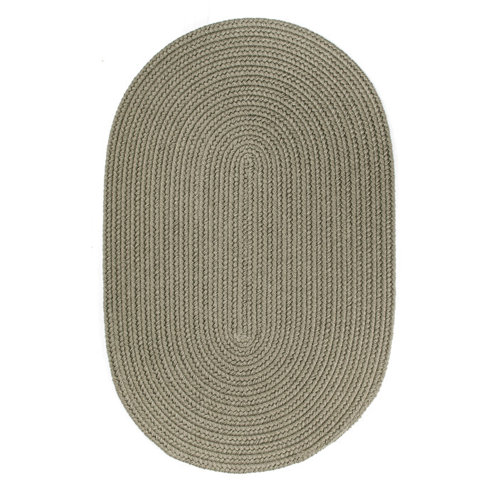 August Grove® Smyth Hand Braided Moss Green Rug & Reviews Wayfair